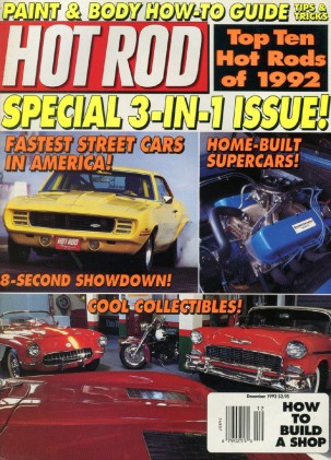 HOT ROD 1992 DEC - GT350 GASSER, FASTEST DRIVERS